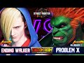 SF6🔥  Ending Walker (ED) Vs Problem X (BLANKA)   Aggressive Match !🔥 Ranked Match 🔥SF6 DLC Replays 🔥