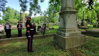 The Saluting sings the Marine Corp hymn (ALL 3 verses) in Philadelphia