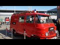 cold war polish vintage small fire truck fsc Żuk