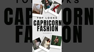 4 Outfits Every Capricorn Woman Needs! #shortsvideo