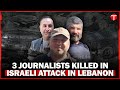 Three Journalists Killed in Israeli Strike on Lebanon Media Compound