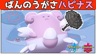 『ばんのうがさ』ハピナスでカイオーガ対策！【ポケモン剣盾】【晴れパ】