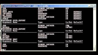 Oracle DBA Justin- How to create a basic job from the internal DBMS scheduler.