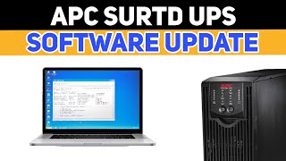 APC SURTD UPS Software update | Online UPS software update tutorial