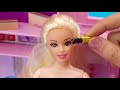 16 diy miniature ideas for barbie ~ big makeup collection barbie hacks and more