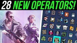 28 NEW Operators Coming to Siege...
