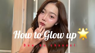 How to glow up 🌟แต่งหน้าเป็นดาว tiktok 🫣| Bew_bu  #มือใหม่หัดแต่ง #สอนแต่งหน้า