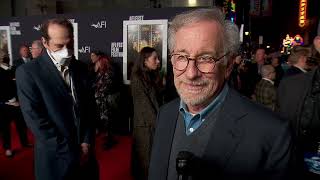 The Fabelmans AFI Fest Premiere - itw Steven Spielberg (Official video)