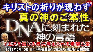 #532「キリストの祈りが現わす真の神のご本性」～イエスを信じる者に与えられる希望と愛～ ヨハネの福音書 17章より 山森一裕 2023年6月18日 日曜福音集会