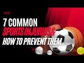 The Top 7 Most Common Sports Injuries (& How To Prevent Them)