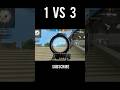 1VS3🎯 KINGFISHER Impossible Clutch In Cs Rank😱#shorts#freefire#trandingshorts #reels#ytshorts #viral