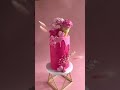 hot pink valentine’s day drip cake the flour girl