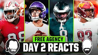 LIVE Instant Reacts To Free Agency Day 2