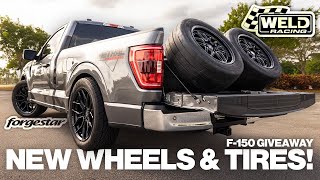 2 SETS OF WHEELS for our F-150 Giveaway Truck! - Forgestar X12 and Weld Laguna 6