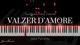 Valzer D'amore - Jason Fervento | Synthesia Piano Tutorial