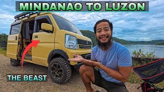 I TRAVEL Luzon, Visayas \u0026 Mindanao using a mini van! (Kaya ba?)