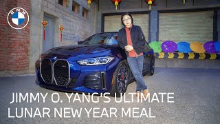 Jimmy O. Yang’s Ultimate Lunar New Year Meal ft. the All-Electric BMW i4