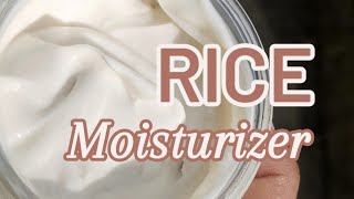 HOMEMADE LUXURIOUS RICE BODY  MOISTURIZER - FOR DRY SKIN