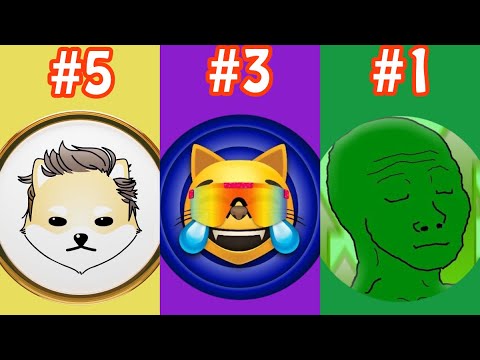 TOP 5 MEME COINS FOR 2024 - YouTube