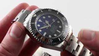 Rolex Oyster Perpetual Sea Dweller Deep Sea Luxury Watch Review