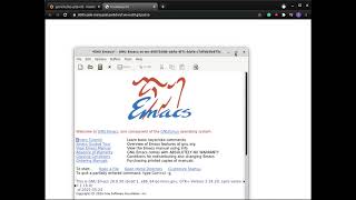 Emacs in the browser