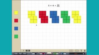 Multiplication - With Color Tiles
