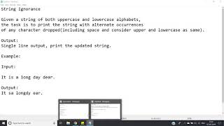 String Ignorance | JAVA
