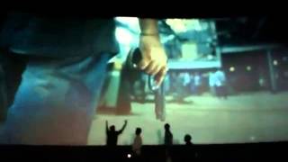 Yennai Arindhaal Teaser at Kasi Theatre - Thala Fans Celebration During Linga FDFS