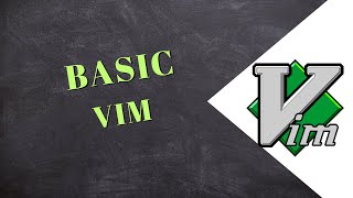 VIM editor - really basic things to know