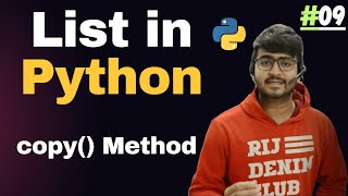 copy() Method in Python List | List in Python Tutorial 09 | Code Marathi
