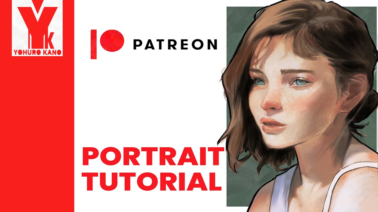 Portrait Process Video Tutorial Youtube