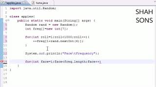 Java Programming Tutorial 30 Array Elements as Counters