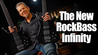 The Revamped WARWICK ROCKBASS Infinity 4-String Fretless & 5-String Fretted | Demo w. Andy Irvine