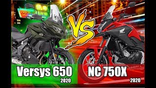 Comparativo: NC-750 x Versys-650 2020 !!!