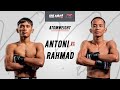 ANTONI TAMBUNAN VS RAHMAD HIDAYAT | HIGHLIGHT FULL FIGHT ONE PRIDE MMA