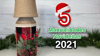 Artesanato Para o Natal 2021/5 MANUALIDADES NAVIDEÑAS PARA HACER Y VENDER 2021/Christmas Crafts