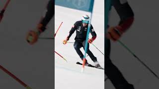 FIS Alpine I Henrik coming in sharp as hell in GS #giantslalom #fis #alpine #kristoffersen #sport