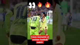Viral😆😆 women's football match. #viral #viralshorts  #football #viralvideo  #trending
