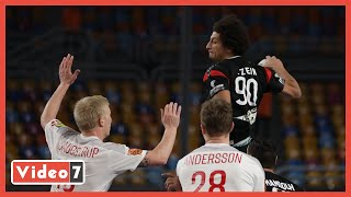 خسارة مصر بشرف امام الدنمارك في دور الثمانية لكأس العالم لكرة اليد