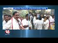 trs mla errabelli dayakar rao visits yadadri temple offers special prayers v6 news