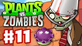 Plants vs. Zombies - Gameplay Walkthrough Part 11 - World 5 (HD)