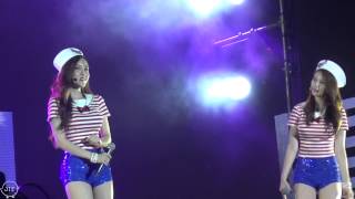 150620 T-ARA Nanjing Concert - I'm Ok (Hyomin, Jiyeon)