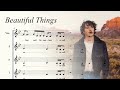 Beautiful Things (Benson Boone) - SATB A Cappella Arrangement