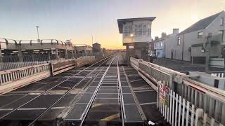 Saltburn to Middlesbrough- Back Cab View