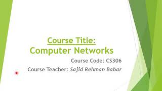 Introduction of Data Communication Network in Urdu/Hindi | Data Communication Network