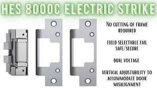 HES 8000C Complete Pac for Latchbolt Locks ELECTRIC STRIKE sold by Allthingsdoor.com