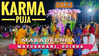 Makadkenda karam puja 2023 ll Karam puja dance video ll करमा परब केर गीत नाच, ओडिशा #karampuja