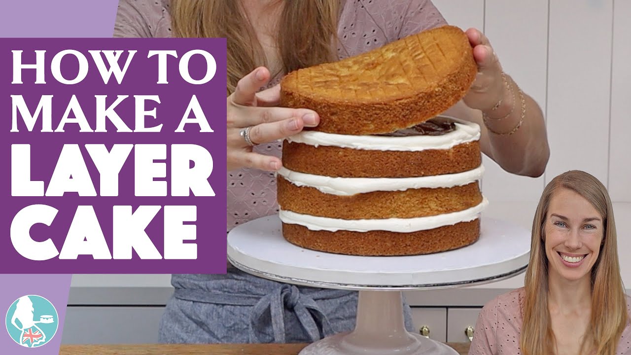 How To Make A Layer Cake Youtube