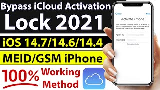 iOS 14.7/14.6/14.4 Bypass iCloud/How to Bypass iCloud Activation Lock 2021