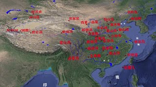 3d地图看金庸武侠门派分布图，当看到光明顶的位置后，我心痛了